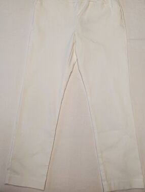 Chico’s White Capris Size 0.5 Fabulously Slimming Perfect Stretch Cropped Pants